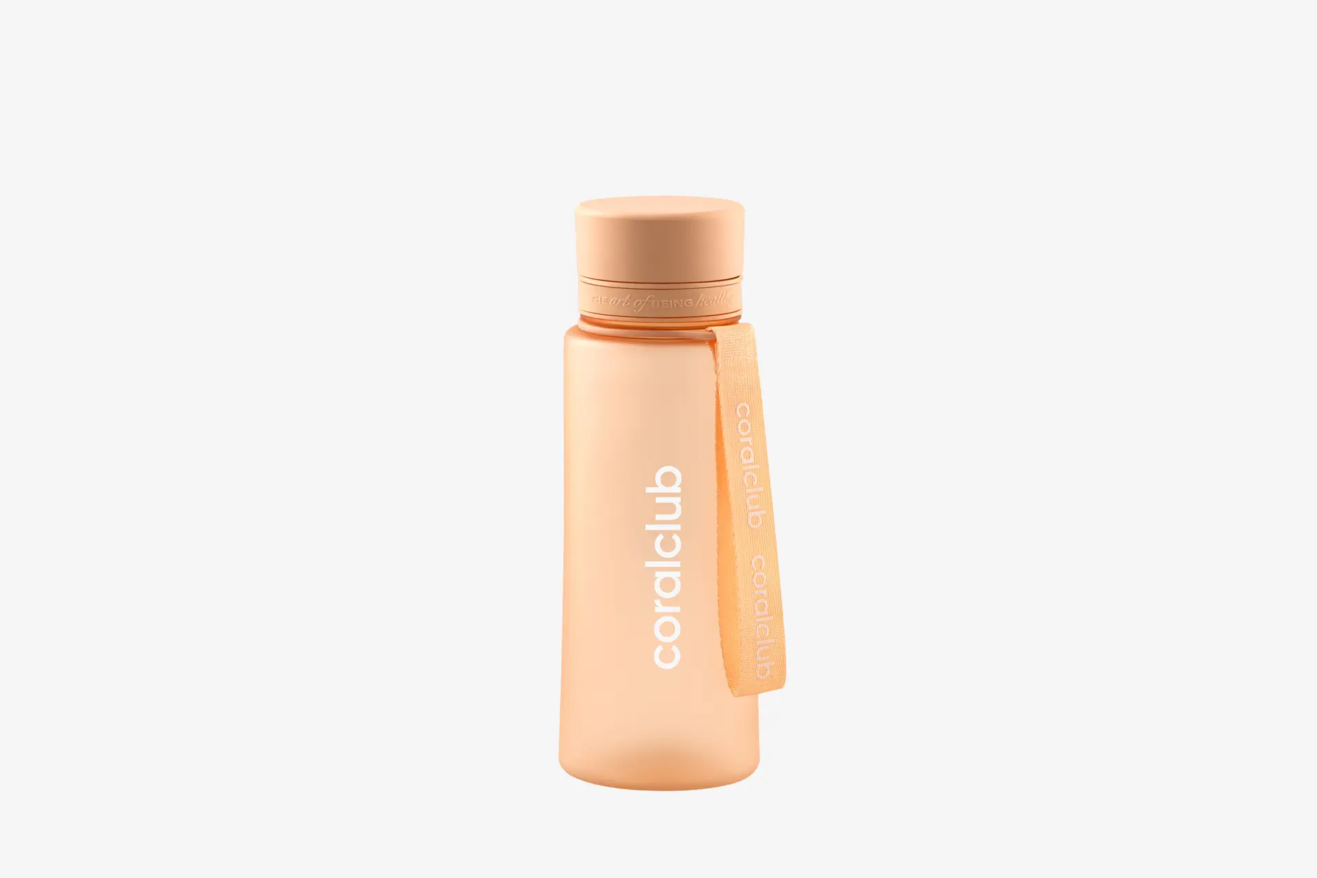 Trinkflasche coralclub, beige