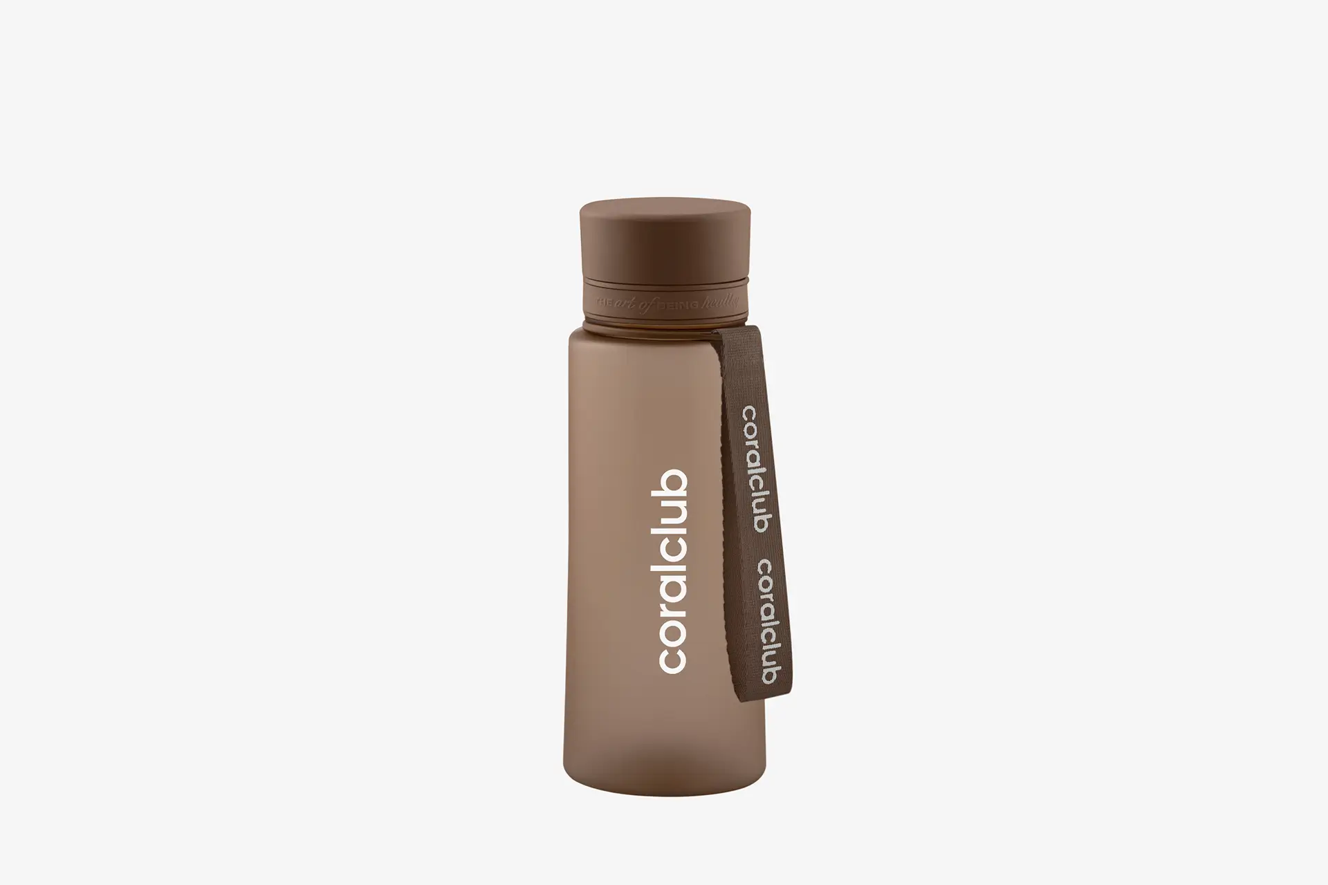 Trinkflasche coralclub, braun